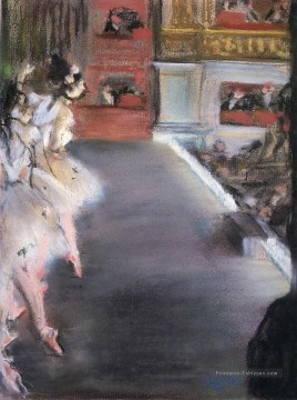 danseurs à l’ancien opéra Edgar Degas Peinture à l'huile